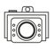 retro camera isolated icon design