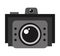 retro camera isolated icon design