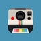 Retro Camera Vector Icon. Template with web user interfaces (UI) and applications (apps)