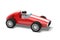 Retro car race vehicle auto f1 formula competition toy
