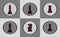 Retro Chess Piece Icons