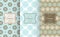 Retro chic seamless pattern