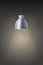 Retro chrome stylish ceiling cone lamp