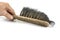 Retro cleaning household brush with natural bristles