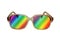 Retro colored sunglasses