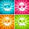 Retro Colorful Skulls