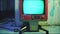 Retro CRT TV Nostalgia Absurdist Abstract Vintage Technology