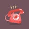 Retro Dial Telephone are Ringing