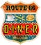 Retro diner sign