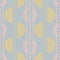Retro disco style seamless geometric pattern in pastel colors