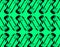 Retro Electric Guitar repetition pattern over green background
