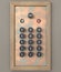 Retro Elevator Control Panel