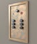 Retro Elevator Control Panel