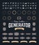 Retro Emblem Generator