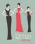 Retro Fashion Models