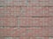 Retro Faux Brick Wall.