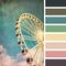 Retro Ferris Wheel Palette