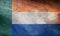 retro flag of Africans of European ancestry Afrikaners with grunge texture. flag representing ethnic group or culture, regional