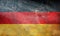 retro flag of German peoples Germans with grunge texture. flag representing ethnic group or culture, regional authorities. no