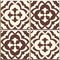 Retro Floor Tiles patern, set of four patterns