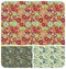 Retro Flowers - set of 3