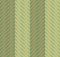 Retro fold green striped chevron