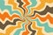 Retro Full Starburst or Sunburst Background Vector Pattern With A Vintage Color Palette