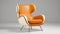 Retro-futuristic Armchair Inspired By Space