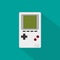 Retro gadgets for games flat icon