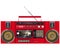 Retro ghettoblaster