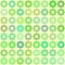 Retro green pattern