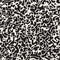 Retro Grungy Noise Texture. Vector Seamless Black and White Pattern