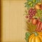 Retro harvest background