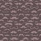 Retro hipster moustache trendy seamless pattern