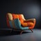 Retro-inspired Armchair Design With Vibrant Patchwork Upholstery