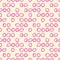 Retro Irregular Shaped Circles Set Vector Seamless Pattern. Modern Mid-Century Abstract Polka Dot Geometric Background