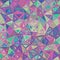 Retro irregular triangle mosaic background