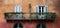 Retro, italian style orange wall with window shutters and a balcony. Romantic postcard view from small town in Italy.