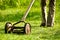 Retro lawn mower