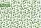 Retro leaf seamless vector pattern. Modern wallpaper design
