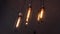 Retro loft style incandescent light bulbs