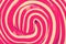 Retro Lollipop Abstract Closeup