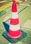 Retro look Traffic cone