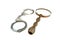 Retro Magnifying Glass and Handcuffs