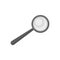 Retro magnifying glass vector Illustration on a white background