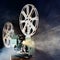 Retro movie projector