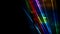 Retro neon glowing colorful laser beams video animation