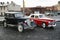 Retro old car Volga GAZ - M1 and GAZ - M-20 `Victory`