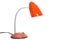 Retro orange table lamp