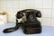 Retro party line telephone